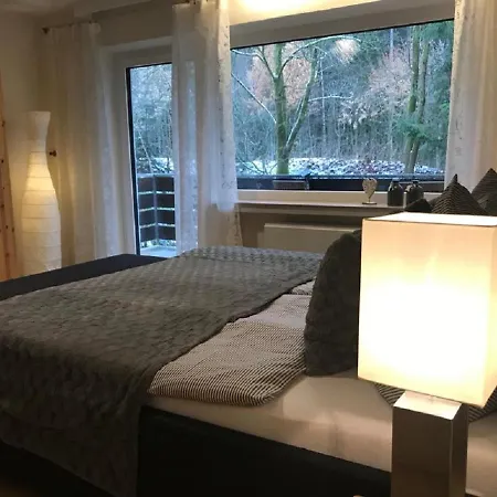 アパート Am Bikepark Mit Kamin Und Sauna ヴィンターベルク