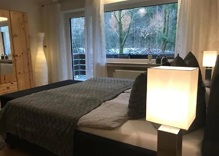 アパート Am Bikepark Mit Kamin Und Sauna ヴィンターベルク